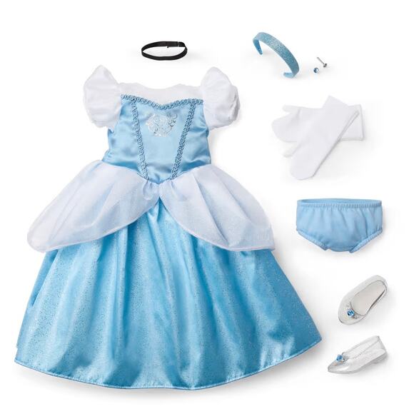 NEW American Girl Disney Princess CINDERELLA 18" DOLL + Gown Glass Slippers BOX - Picture 8 of 16